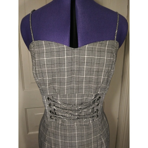 Last one! XXL Houndstooth checks plaid dress NWOT - Picture 3 of 4